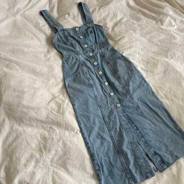 ZARA denim one-piece. - image 1