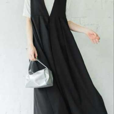 Coca Black Sleeveless Long Dress