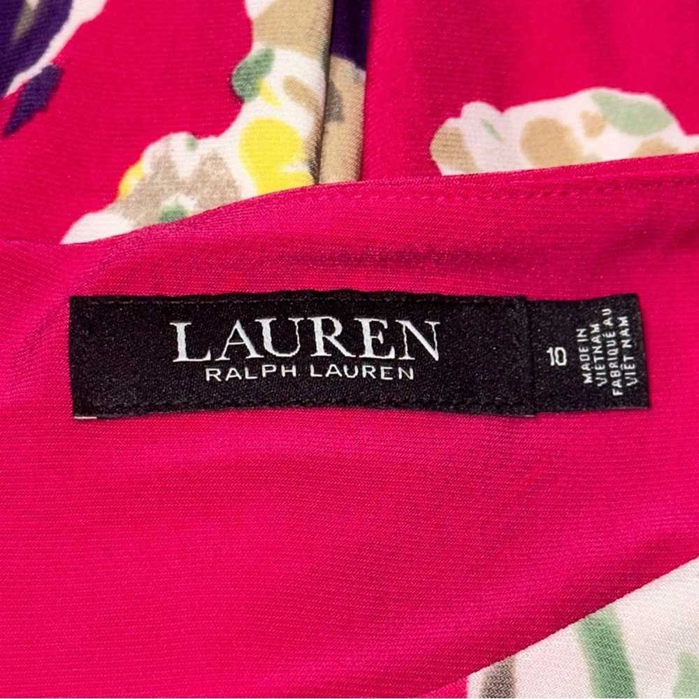 Lauren Ralph Lauren Women’s Size 10 Pink Floral T… - image 10