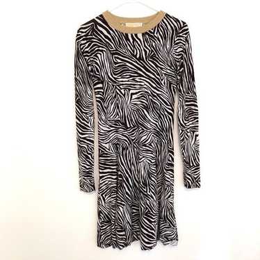 MICHAEL MICHAEL KORS MK Animal Print Metallic Swe… - image 1