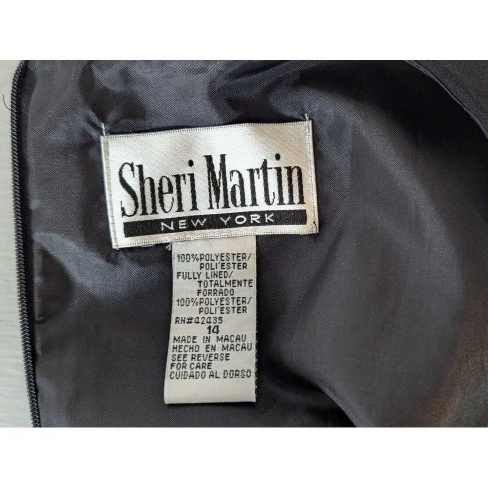 Sheri Martin Vintage Velvet Maxi Dress Embellishe… - image 3