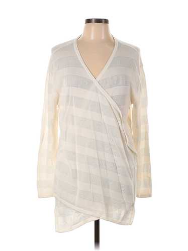 I Heart Ronson Women Ivory Cardigan L