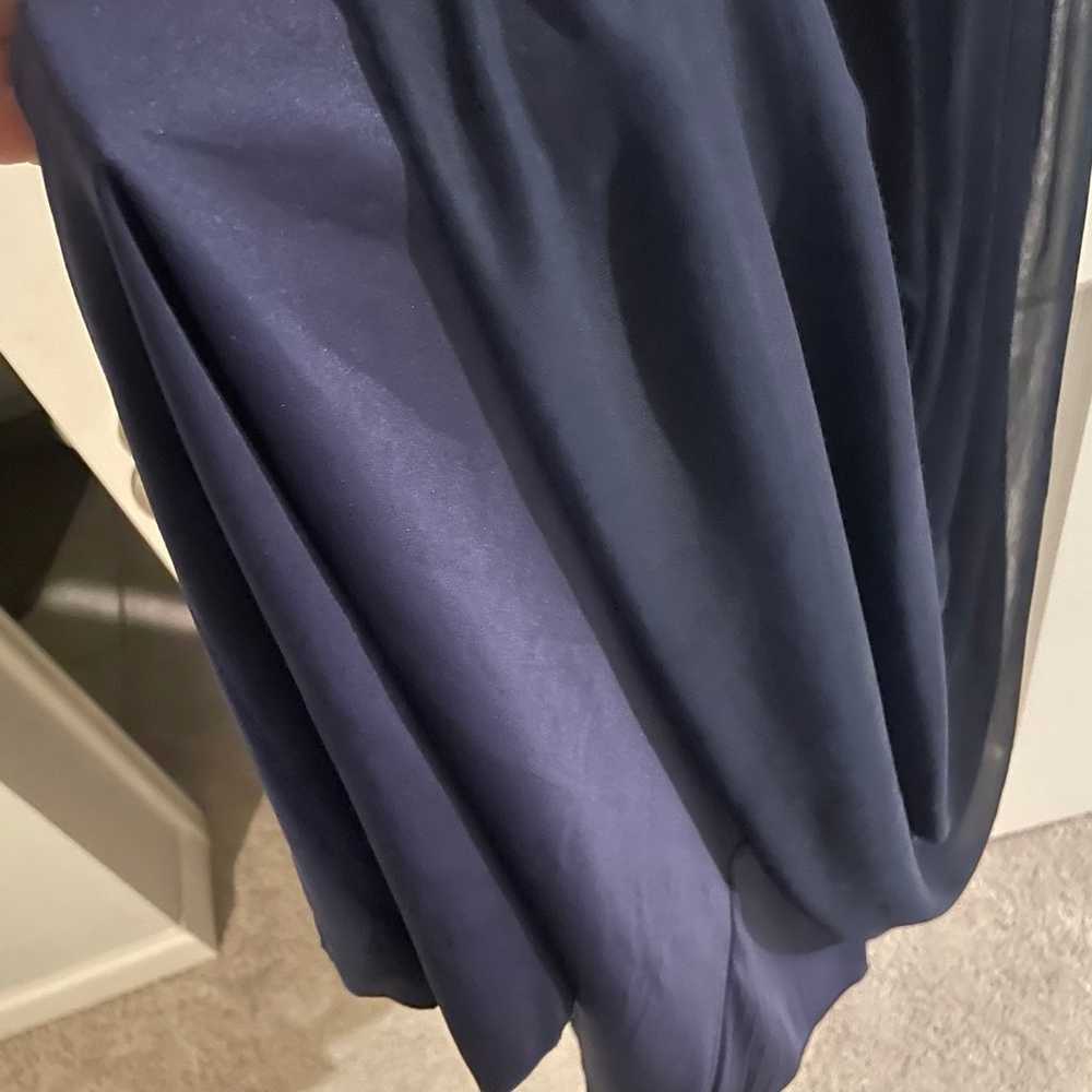 Navy Blue Prom Dress Size 9/10 - image 3