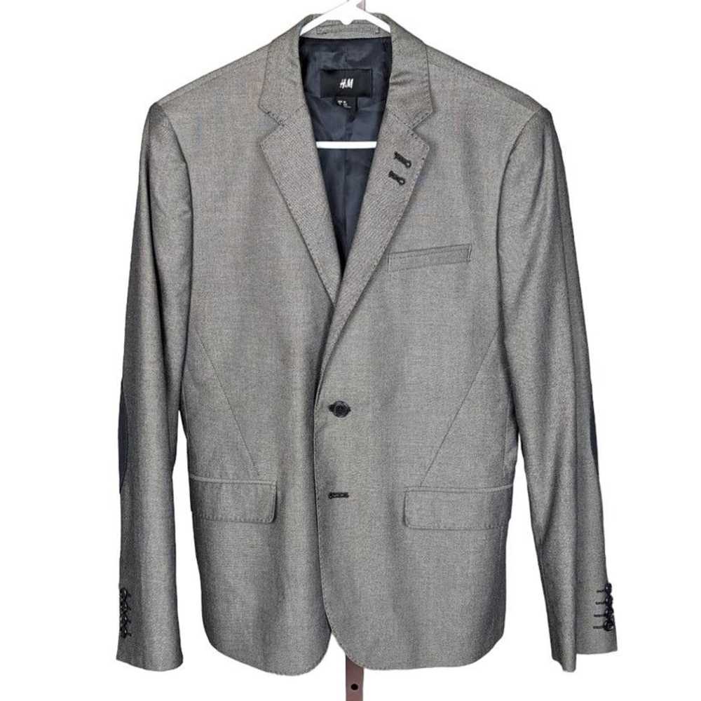 H&M H&M Men's Blazer Gray Size 38R - image 1