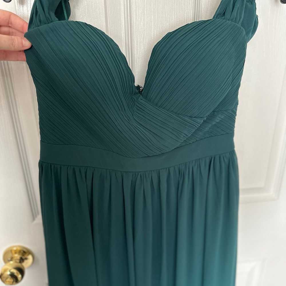 Lulus These Nights Emerald Green Cap Sleeve Sweet… - image 3