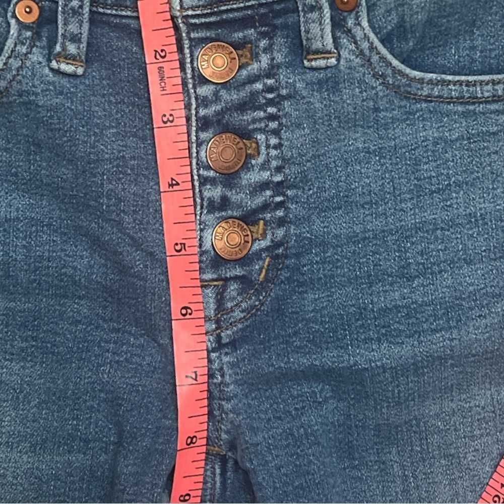 Madewell 9" Mid-Rise Skinny Crop Jeans Size 24 - image 11