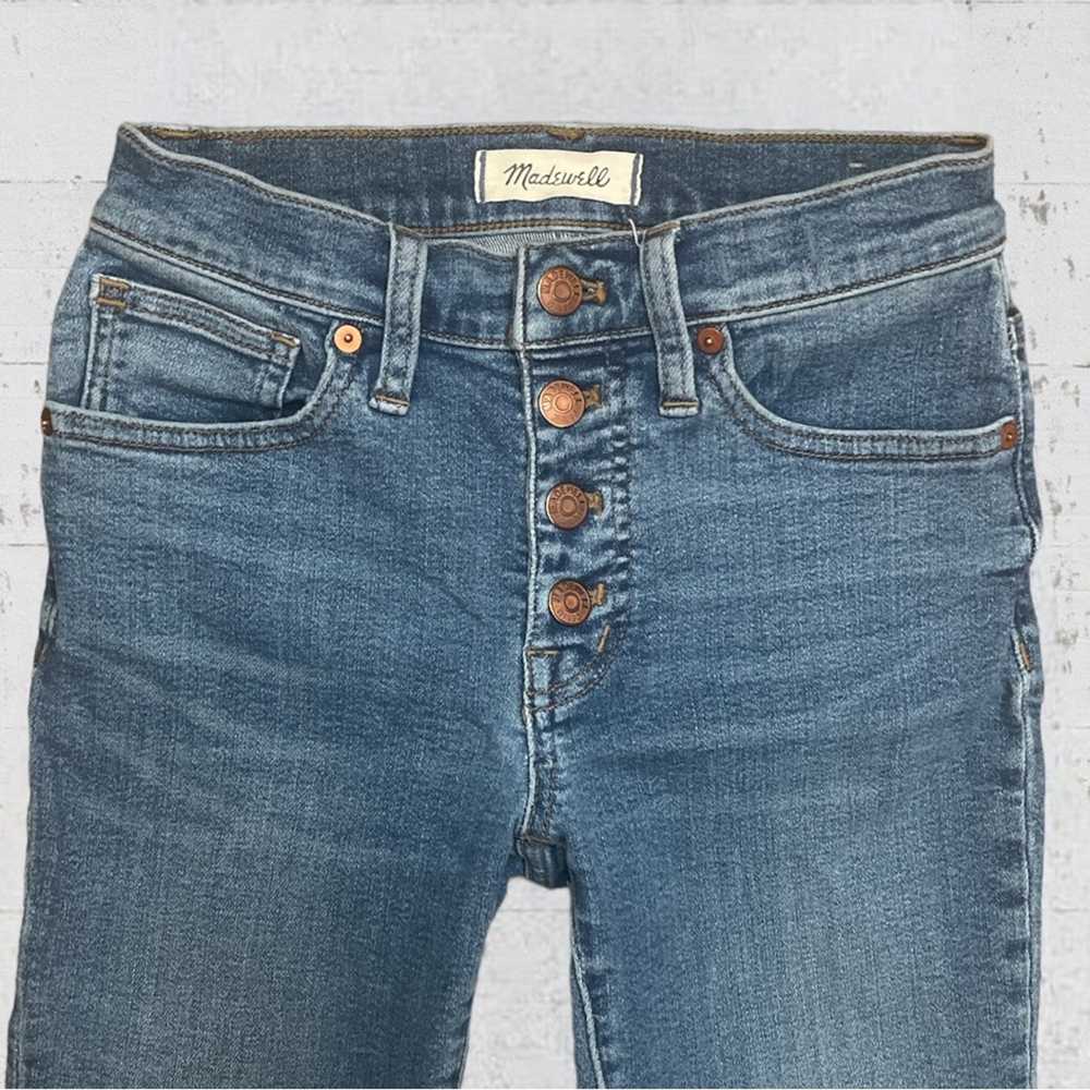 Madewell 9" Mid-Rise Skinny Crop Jeans Size 24 - image 5