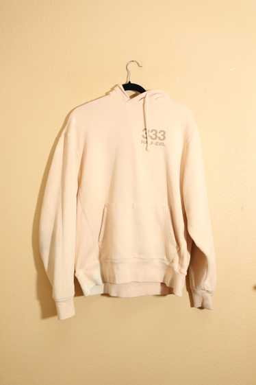 Half Evil 333 Half Evil Cream Hoodie (L)