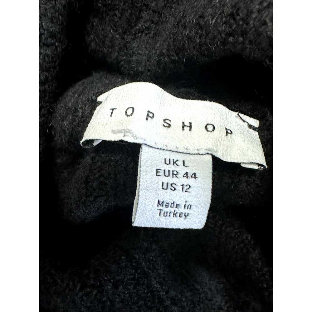 Topshop Women's Black Ribbed Turtle Neck Long Sle… - image 8