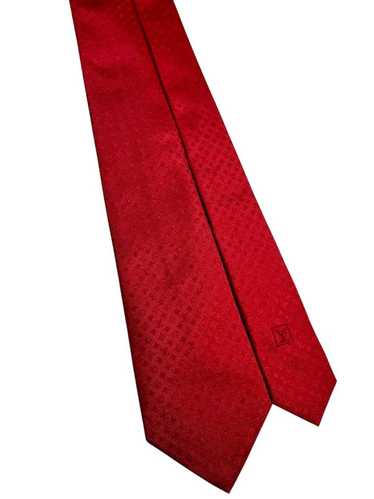 Louis Vuitton Monogram Tie Red Luxury Unused