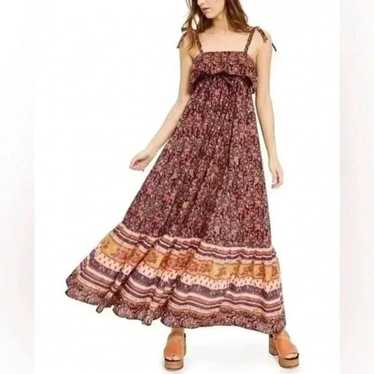 Free People Tangier Babydoll Maxi Dress