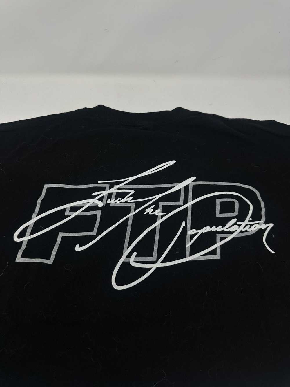 Fuck The Population FTP Signature Logo Tee - image 2