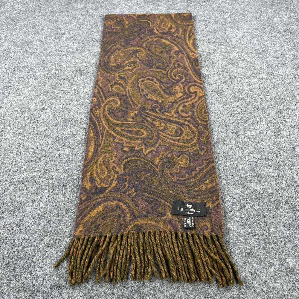 Etro × Vintage Etro Scarf / Muffler / Neckwear T1… - image 1