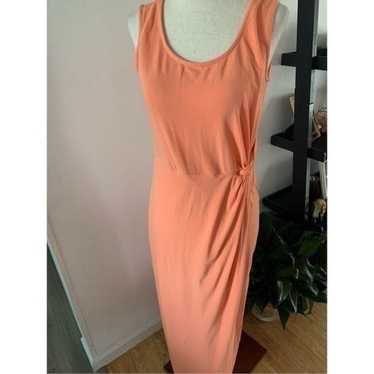 Lands end long maxi dress size s cotton