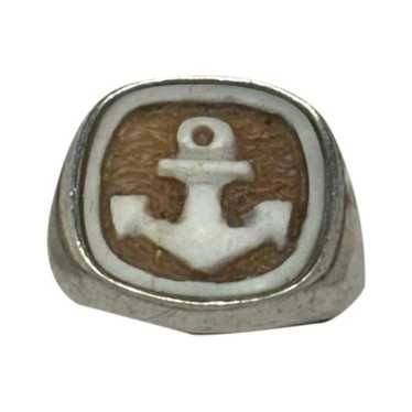 Non Signé / Unsigned Silver ring - image 1