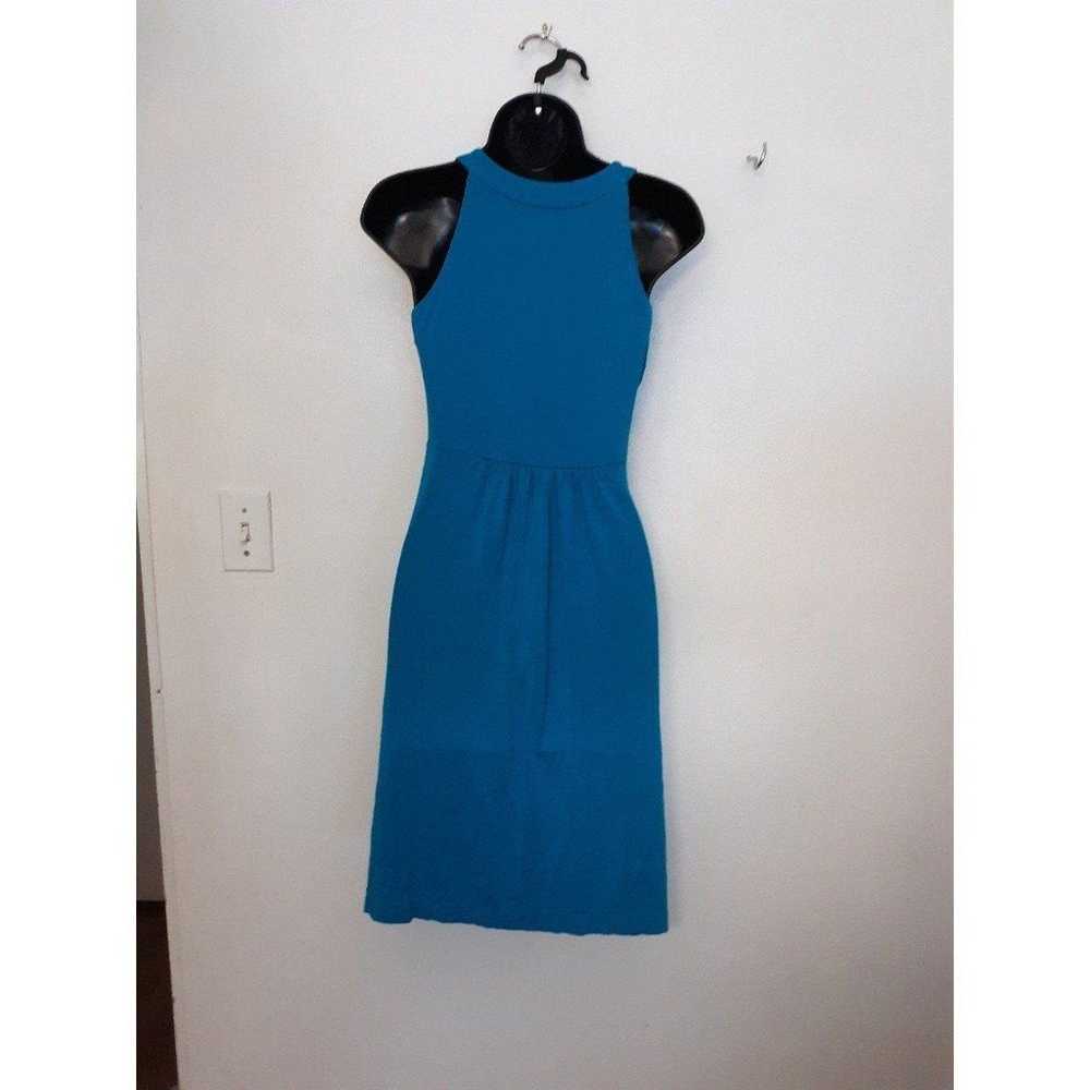 Calvin Klein sleeveless blue dress - image 3