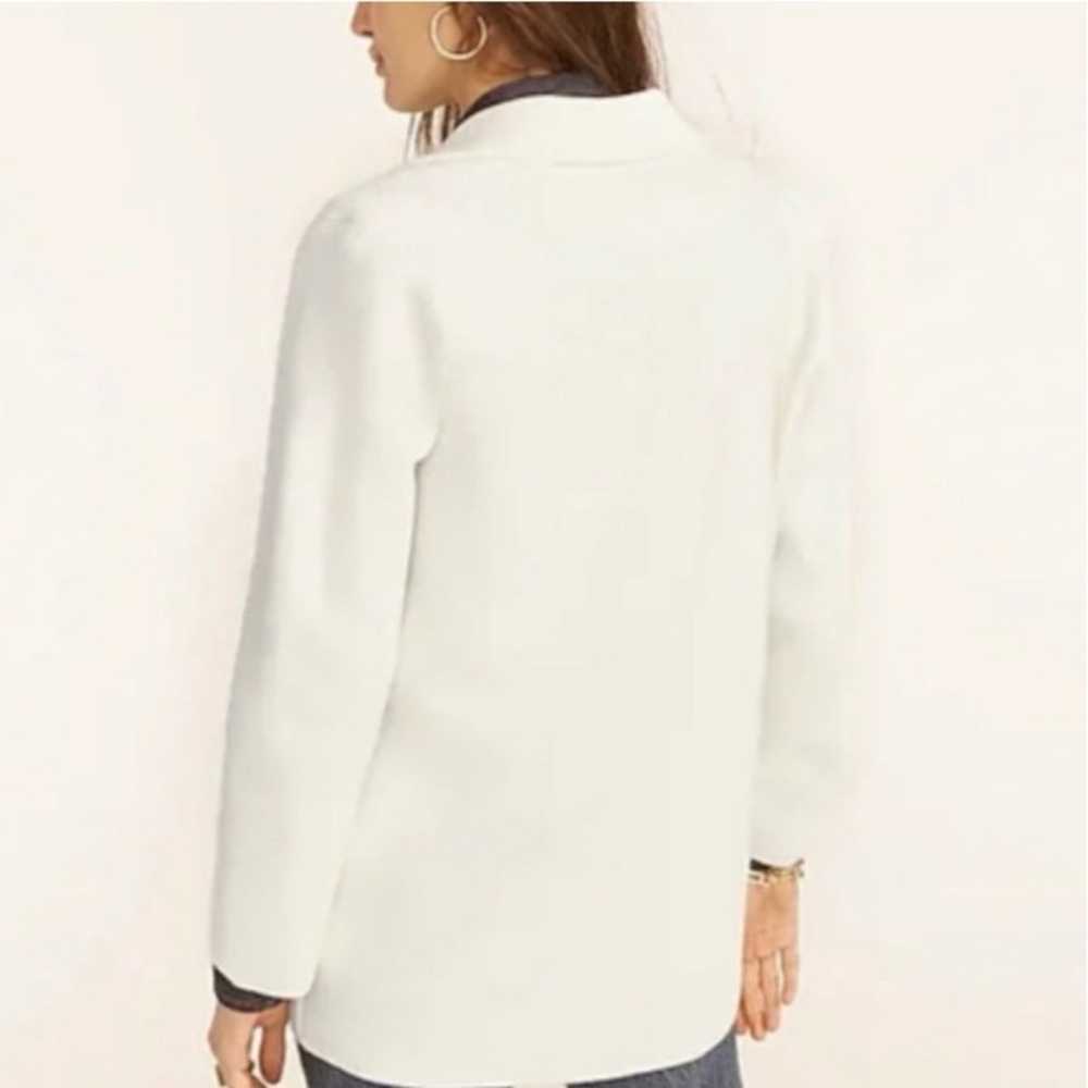 J.Crew Cecile Ivory Cream Merino Wool Sweater Bla… - image 3