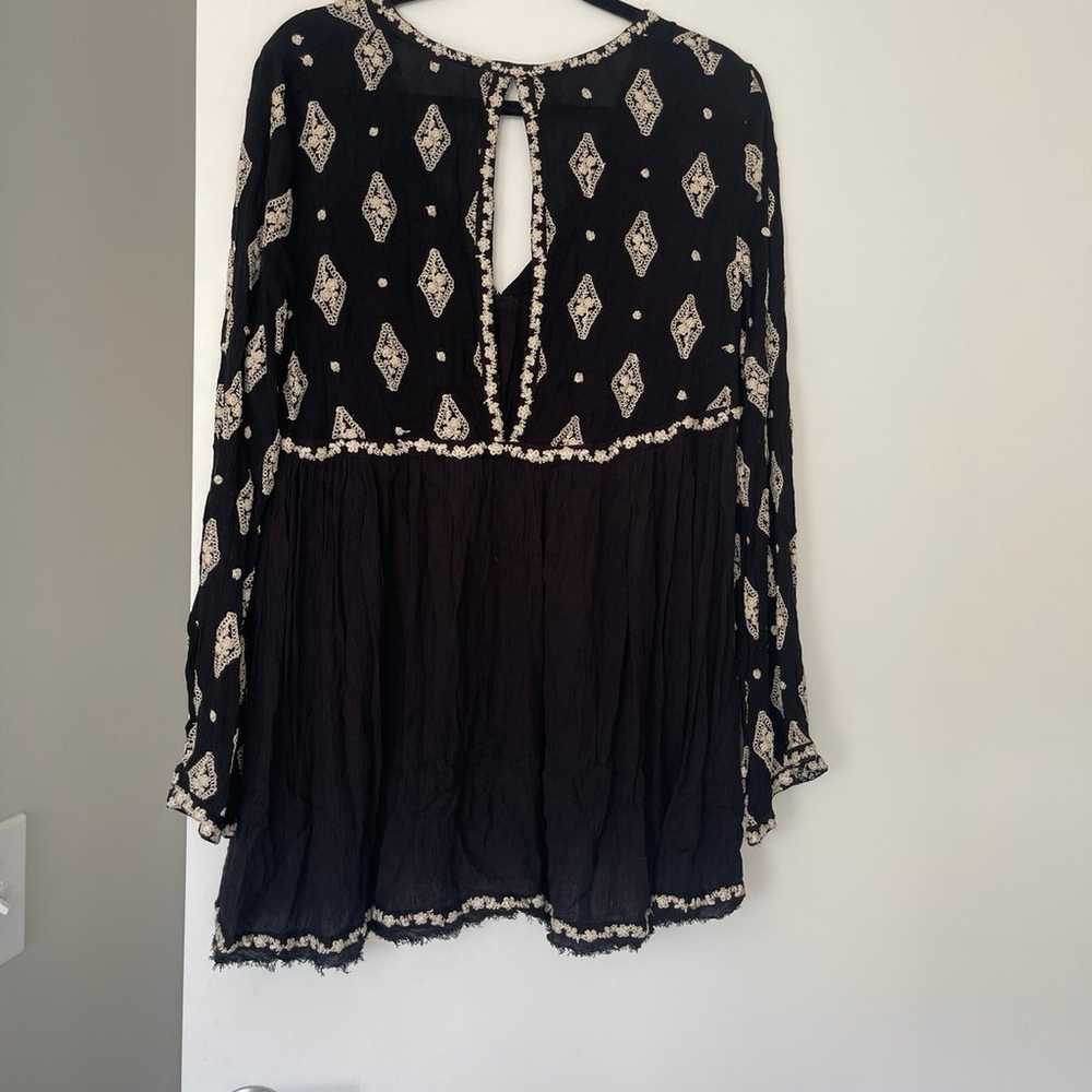 Free People Diamond Embroidered Tunic - image 5