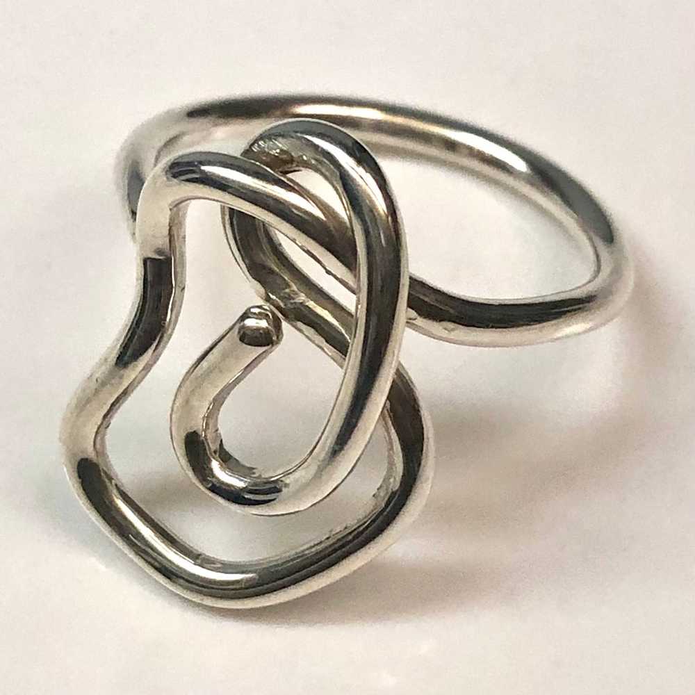 Artisan Sterling Silver Modernist Ring - image 3