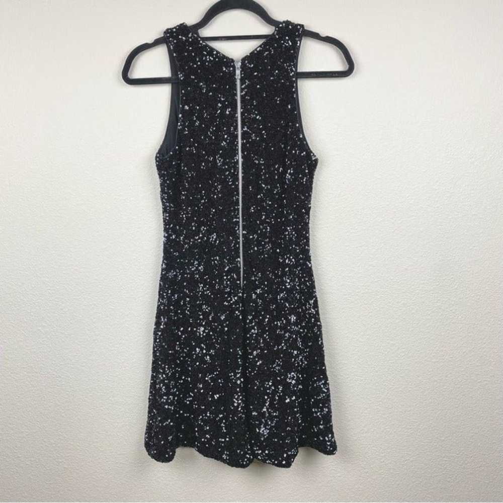 DRESS THE POPULATION Women’s Medium Black Sequin … - image 2