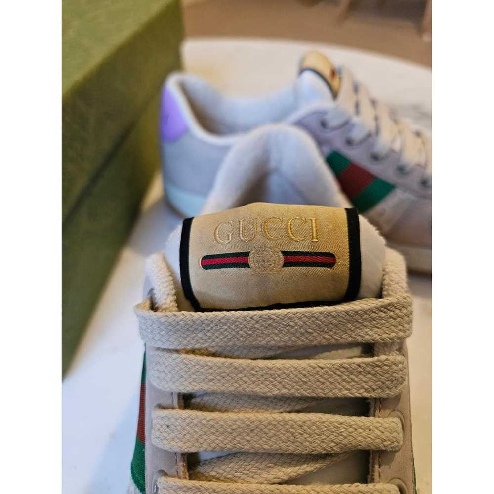 Gucci Screener leather trainers - image 10