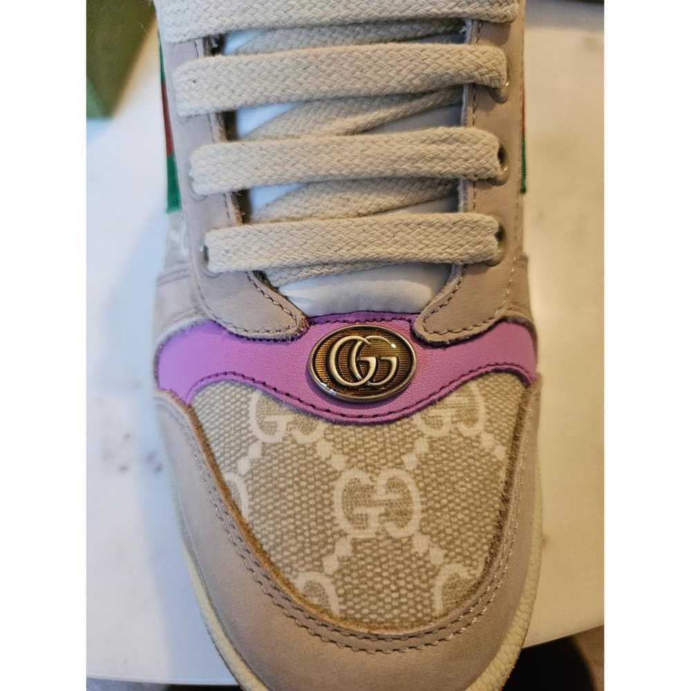 Gucci Screener leather trainers - image 11