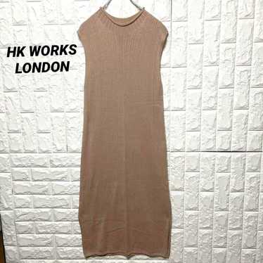 HK WORKS LONDON Knit Long Dress Size L with Side S