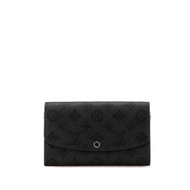 Black Louis Vuitton Monogram Mahina Iris Long Wall