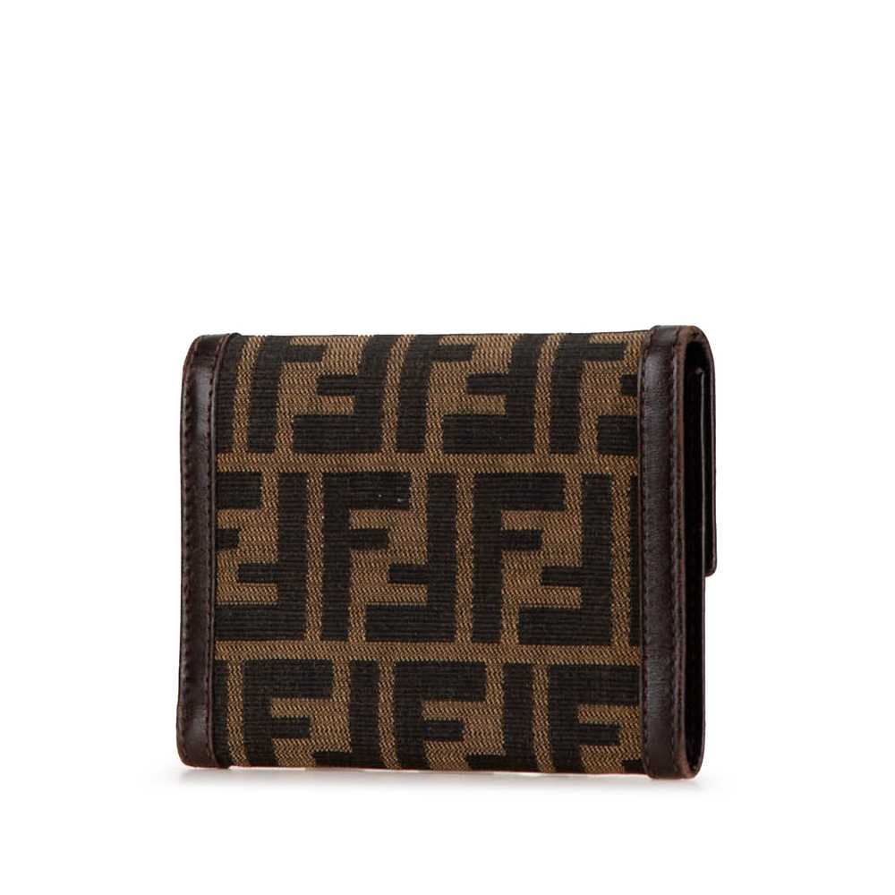 Brown Fendi Zucca Canvas Small Wallet - image 2