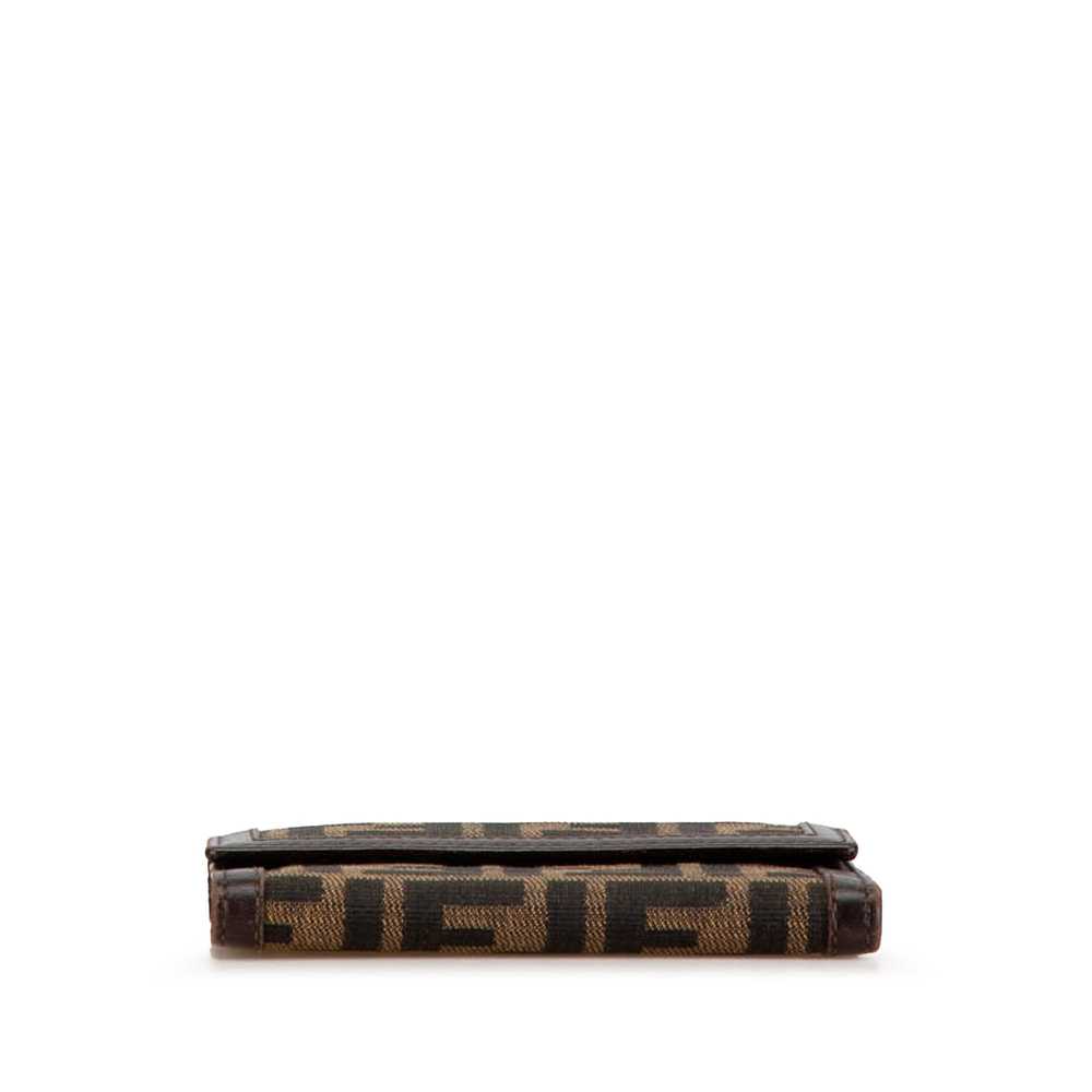 Brown Fendi Zucca Canvas Small Wallet - image 3