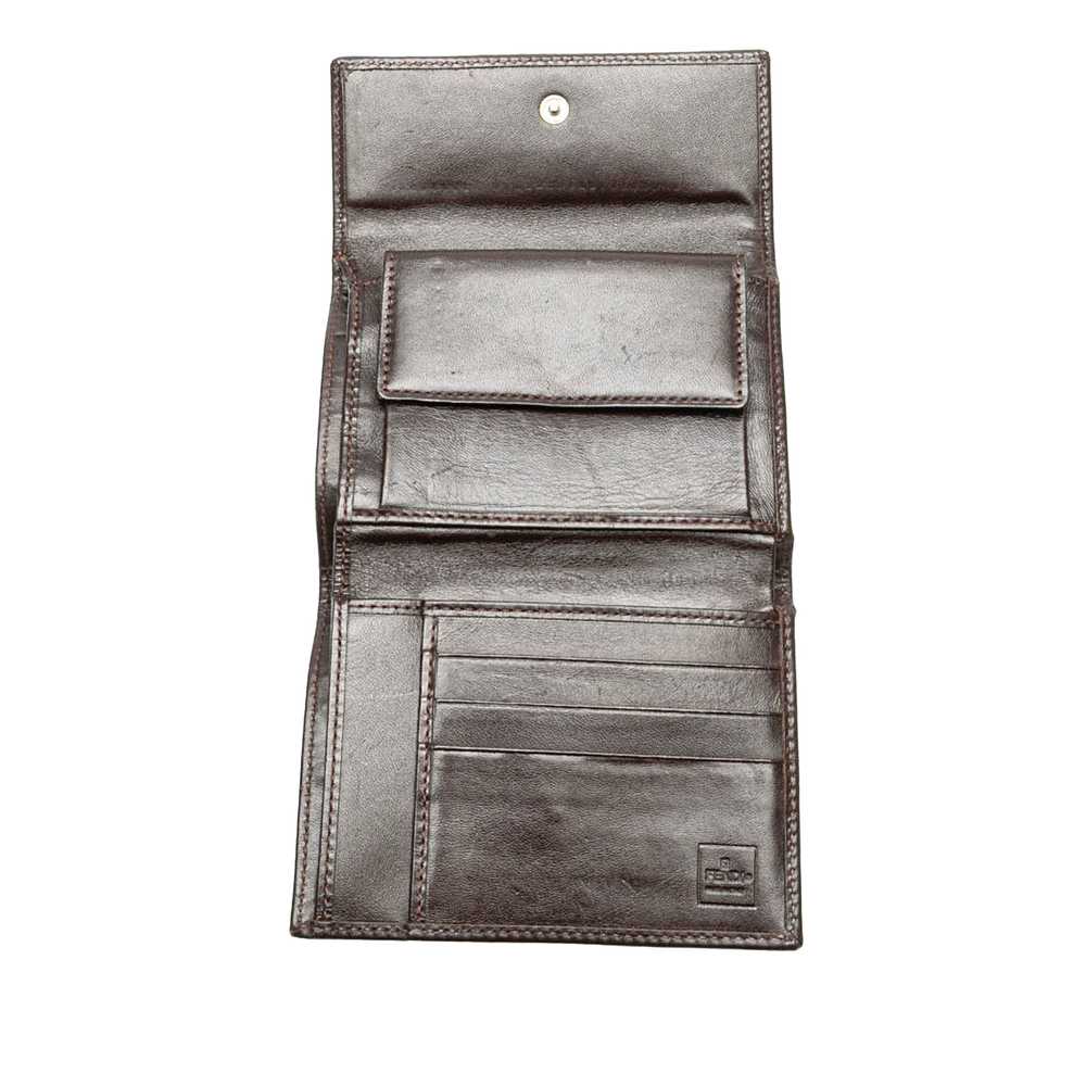 Brown Fendi Zucca Canvas Small Wallet - image 4