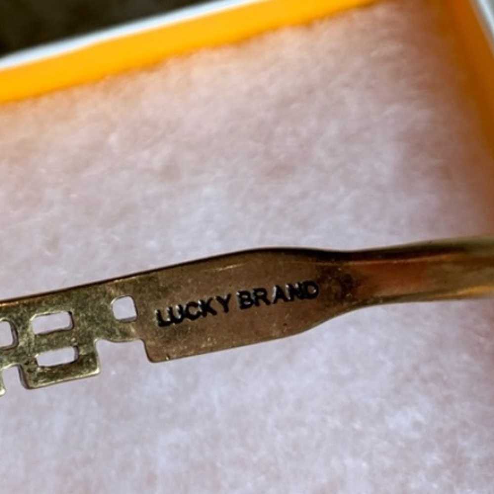 Vintage Lucky brand DREAM bangle Bracelet - image 5