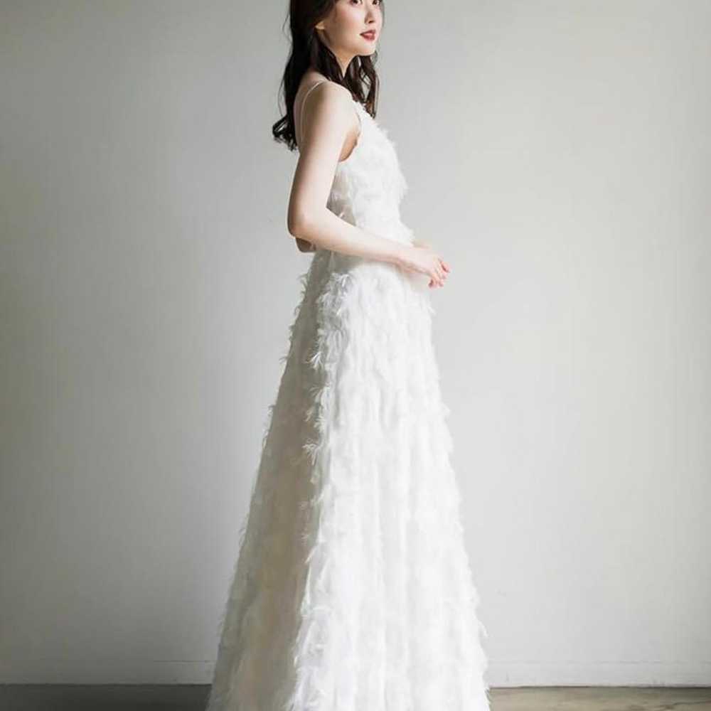 Feather Dress Size S Wedding Second Party Present… - image 2