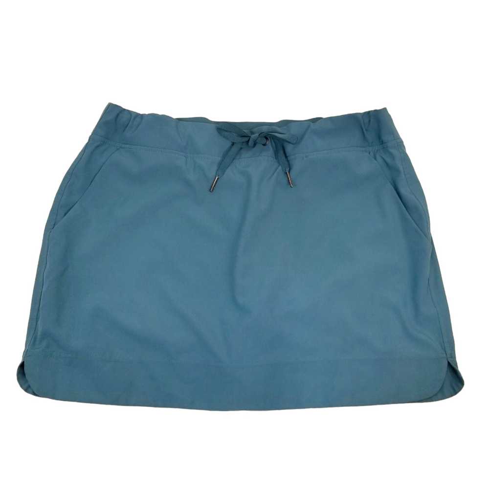 Gaiam Women's Yoga Skort Teal Blue Green Size Lar… - image 1