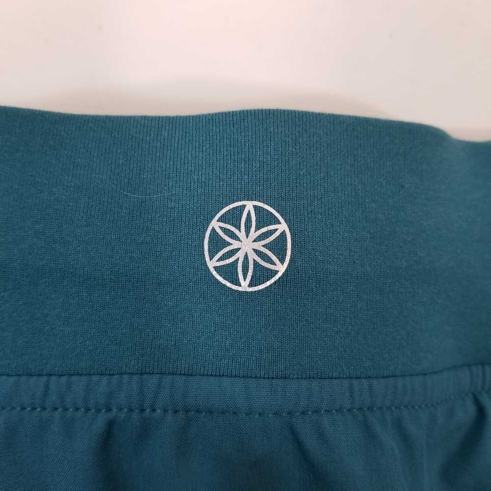 Gaiam Women's Yoga Skort Teal Blue Green Size Lar… - image 6