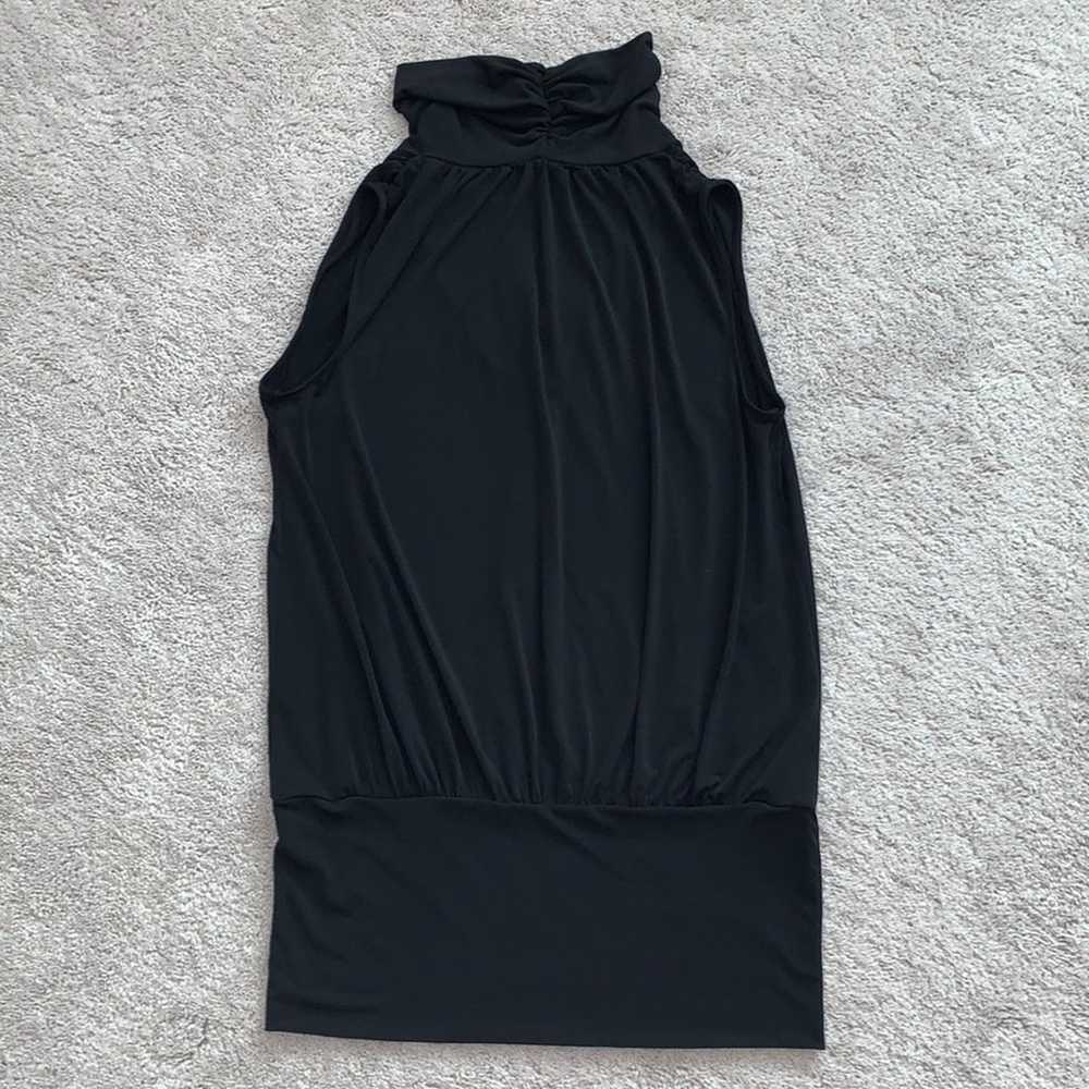 Express Black Scoop Neck Sleeveless Mini Dress M - image 7