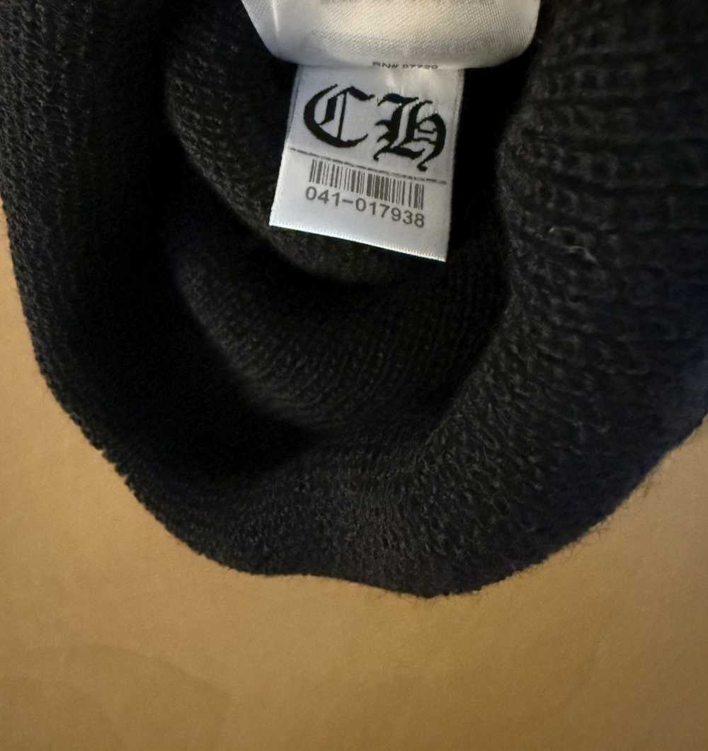 Chrome Hearts Chrome Hearts Black Beanie - image 4