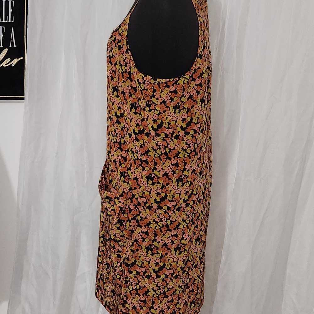 Theory floral dress SZ10 - image 3