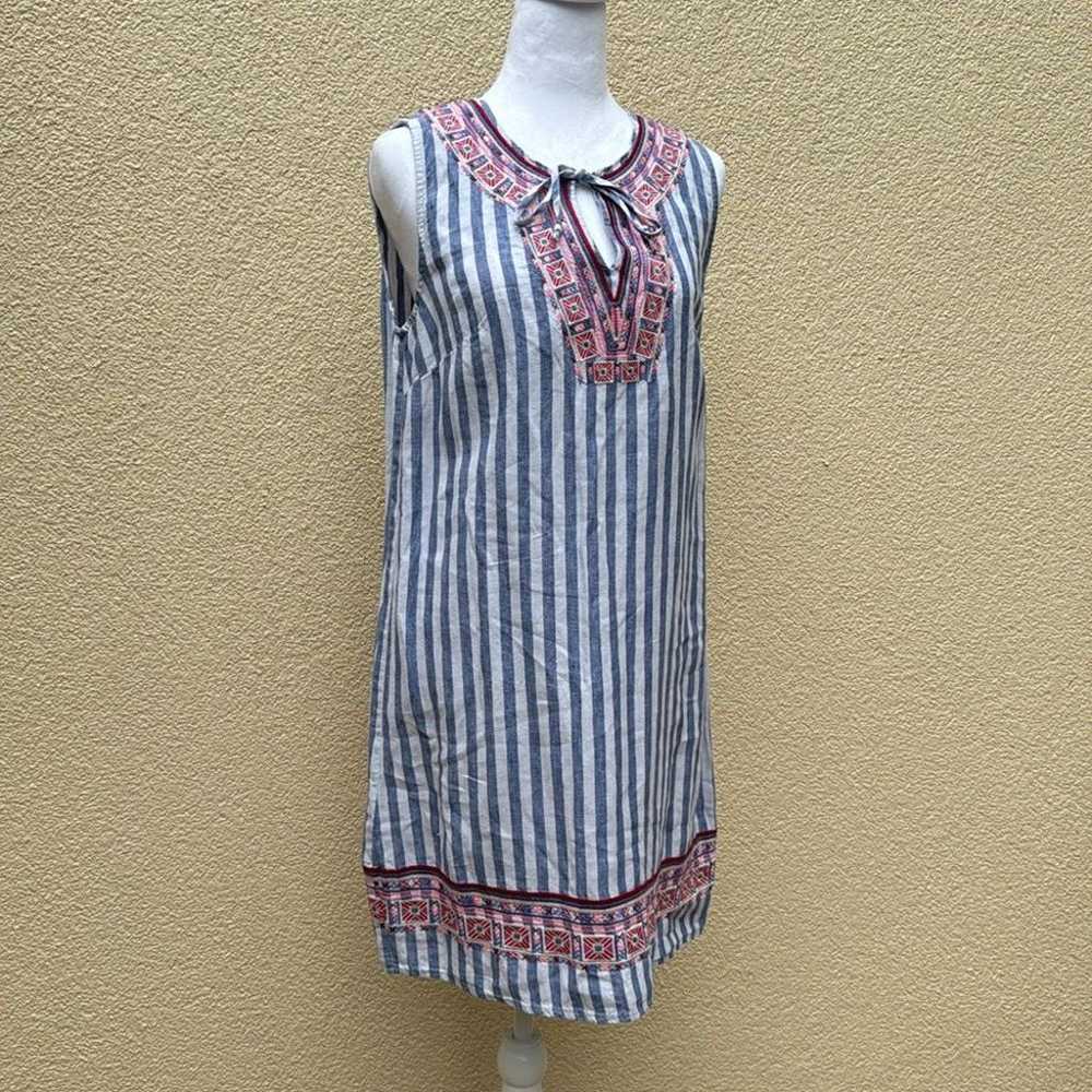 Artisan NY linen shift dress - image 3