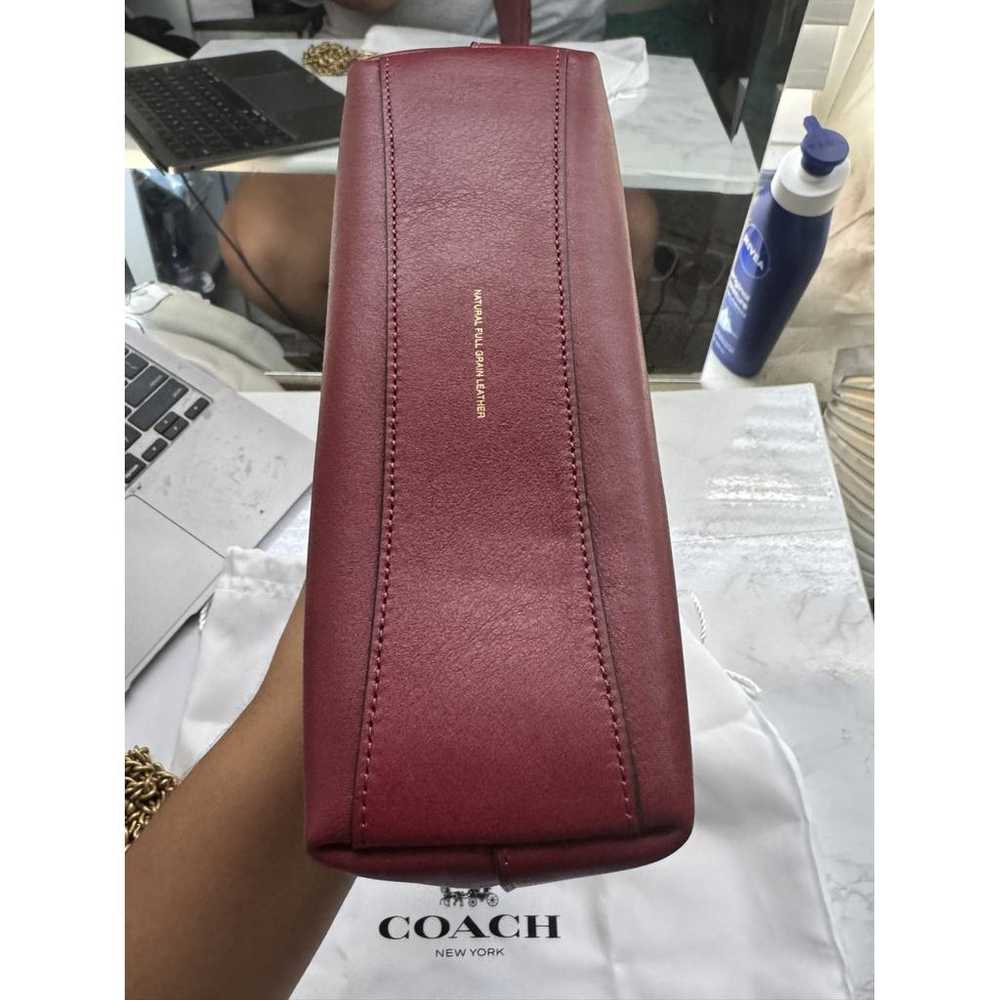 Coach Leather handbag - image 4