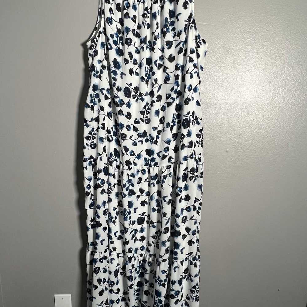 Elizabeth and James Floral Maxi Dress- XL - image 1