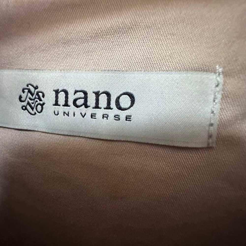 Nano Universe Belted Gathered Skirt Long Dress, S… - image 3