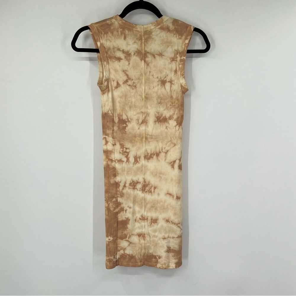 Enza Costa Tie-Dye Silk Blend Tank Dress - image 5