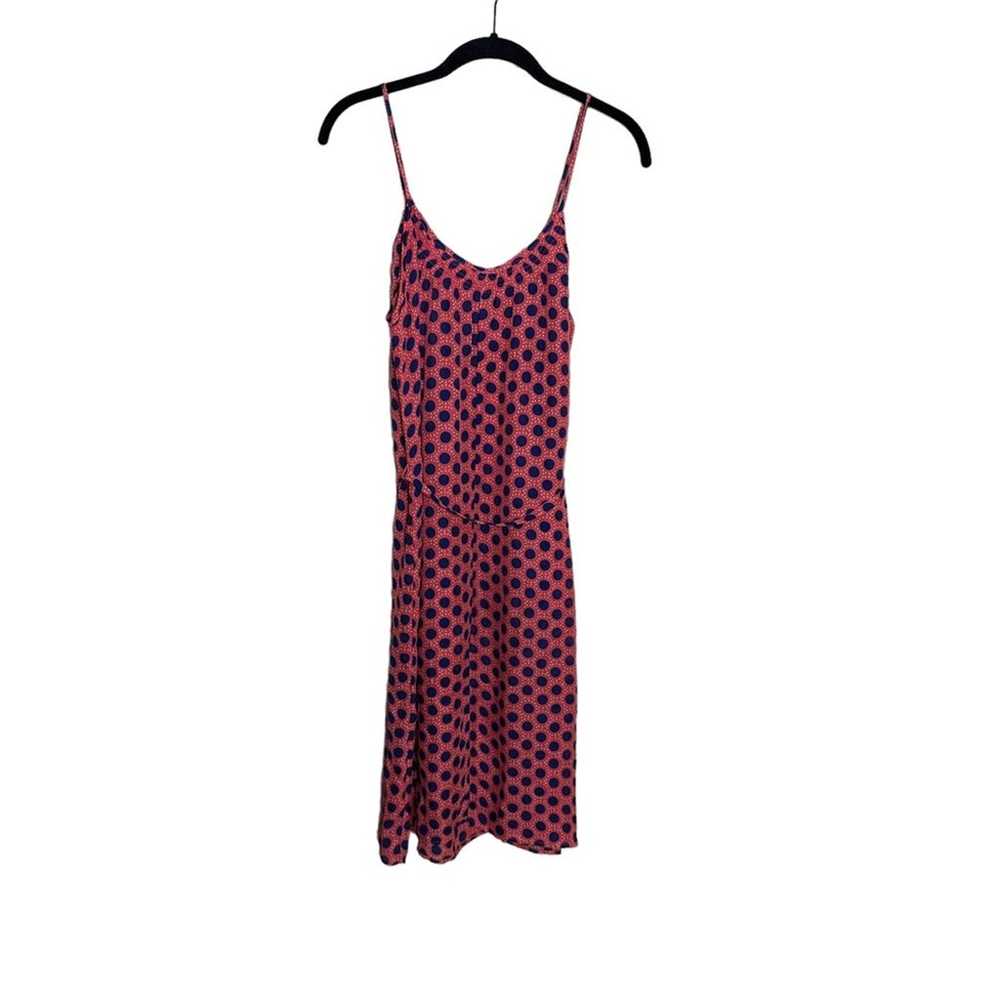 Tucker Red Silk Polka Dot Spaghetti Strap Dress s… - image 9