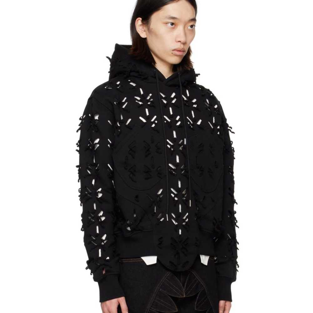 Juntae Kim Slashed hoodie - image 1