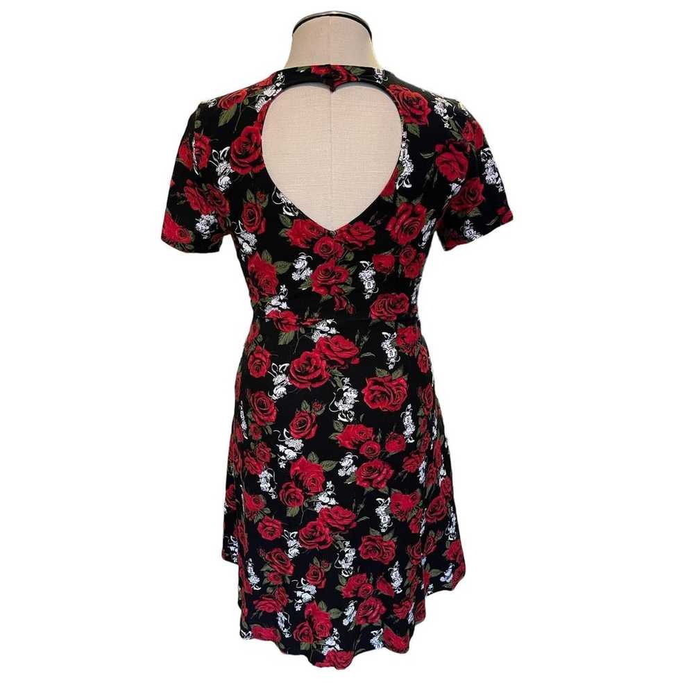 Torrid Plus Size 1 Disney Minnie Mouse Roses Hear… - image 3