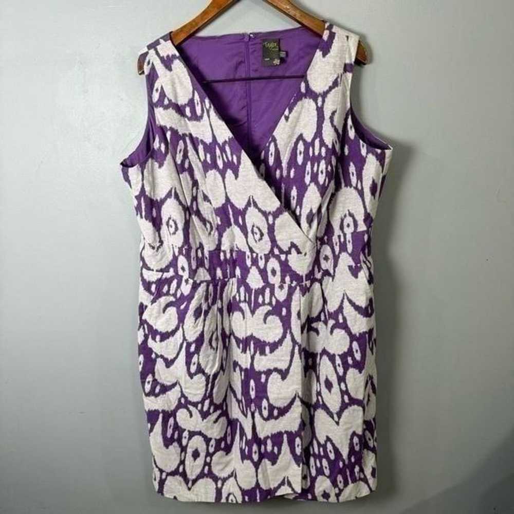 Taylor Women’s Plus Dress sz 20W Cotton # B911 - image 2