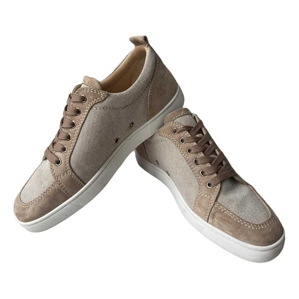 Christian Louboutin Rantulow leather low trainers - image 1