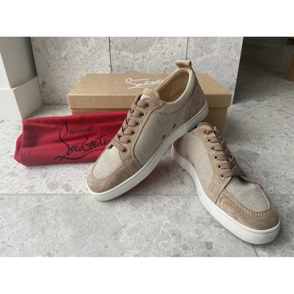 Christian Louboutin Rantulow leather low trainers - image 3