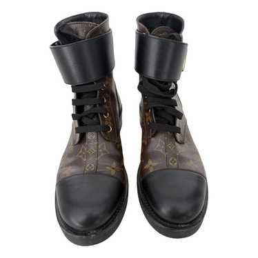 Louis Vuitton Leather boots